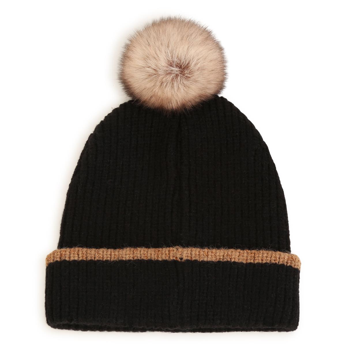 Boys Black Logo Hat