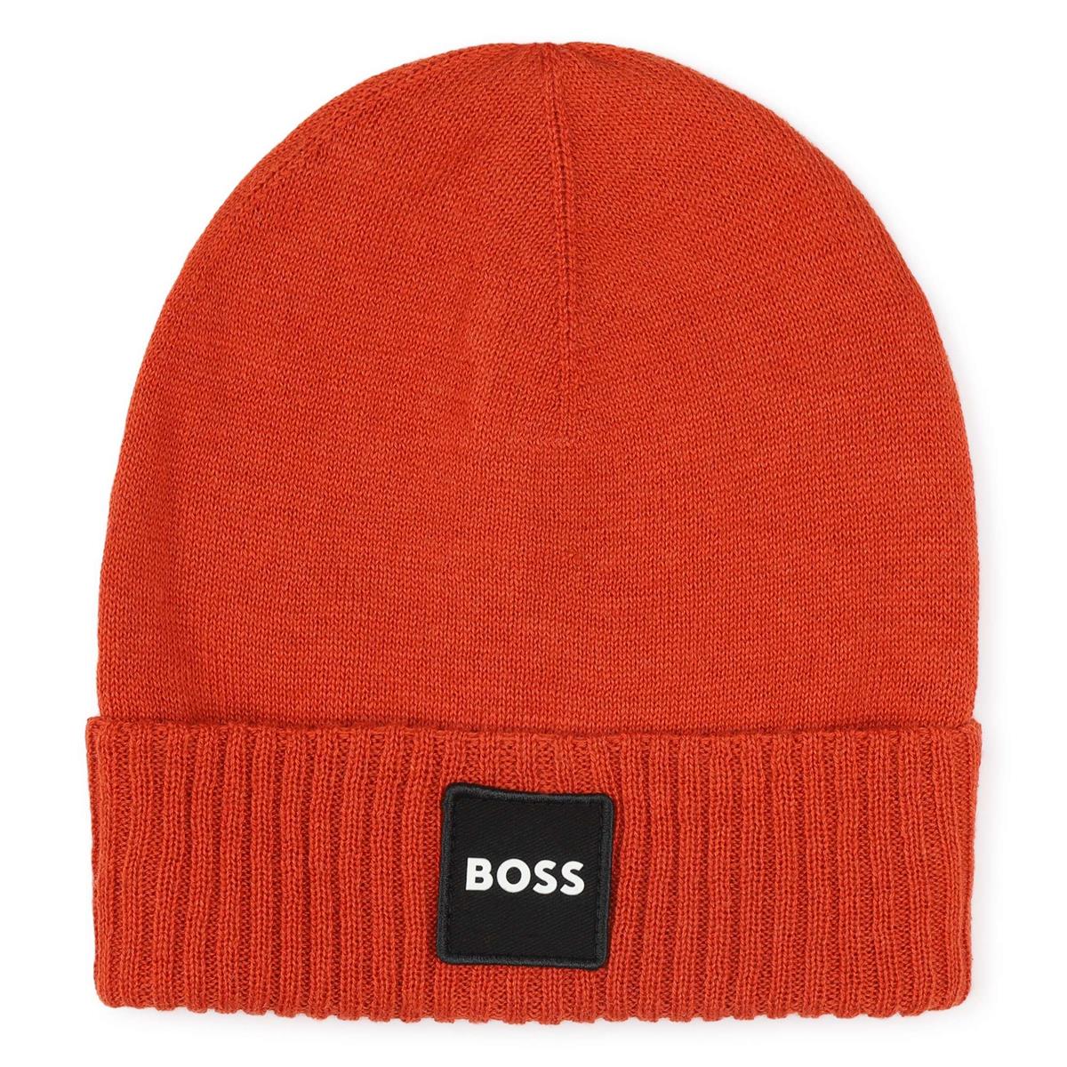 Boys Orange Logo Hat