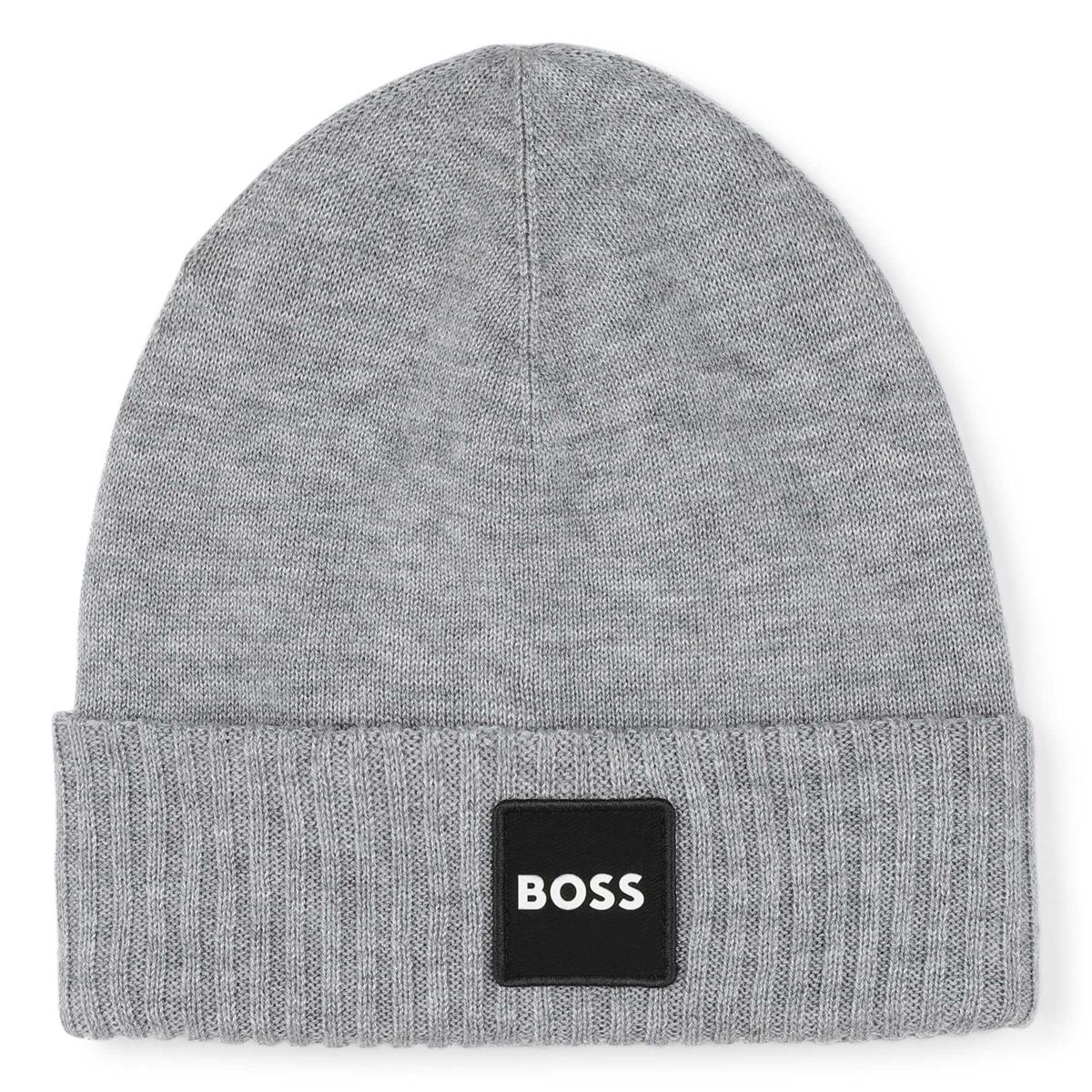 Boys Grey Logo Hat