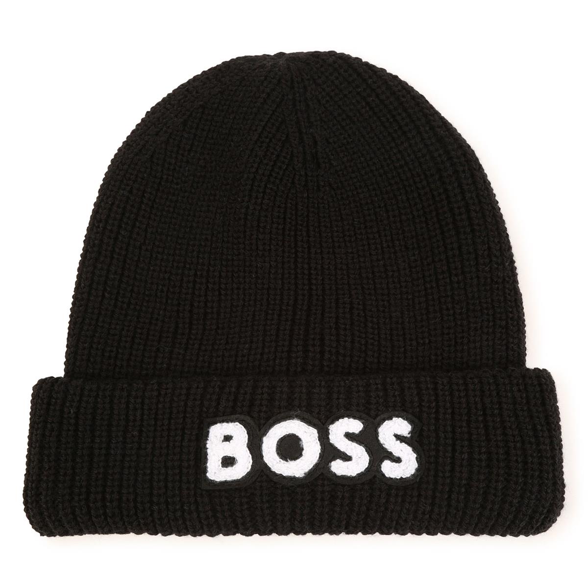 Boys Black Logo Hat