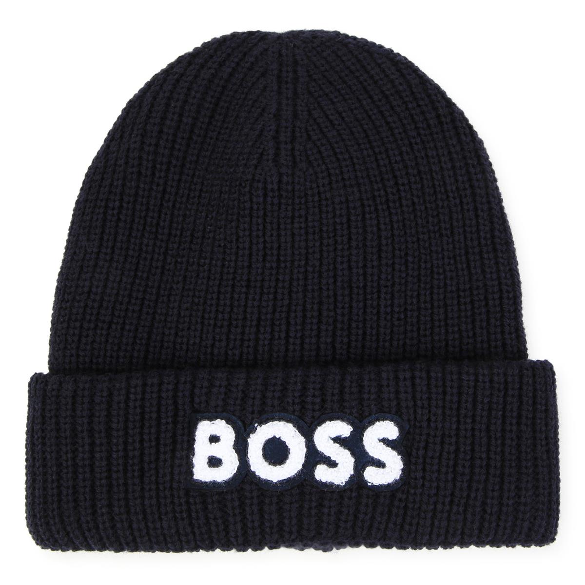 Boys Navy Logo Hat