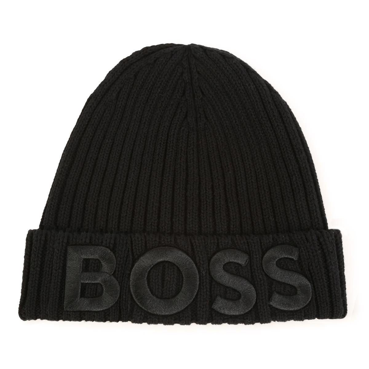 Boys Black Logo Hat