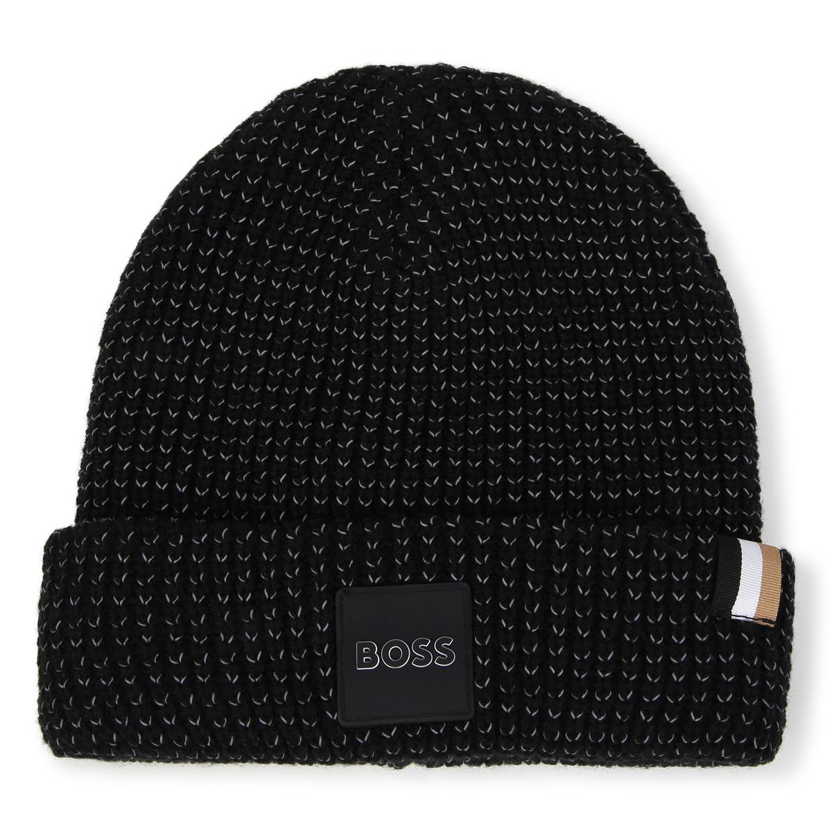 Boys Black Logo Hat
