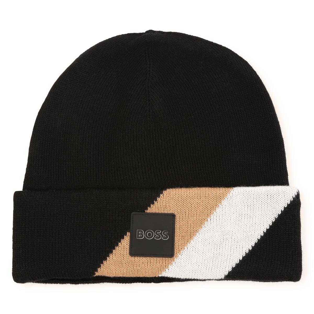 Boys Black Logo Hat