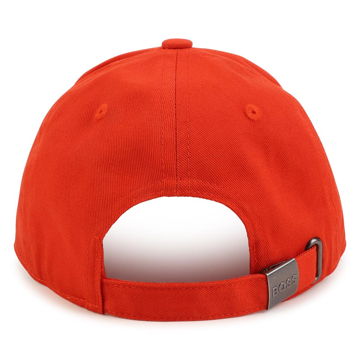 Boys Orange Logo Cap