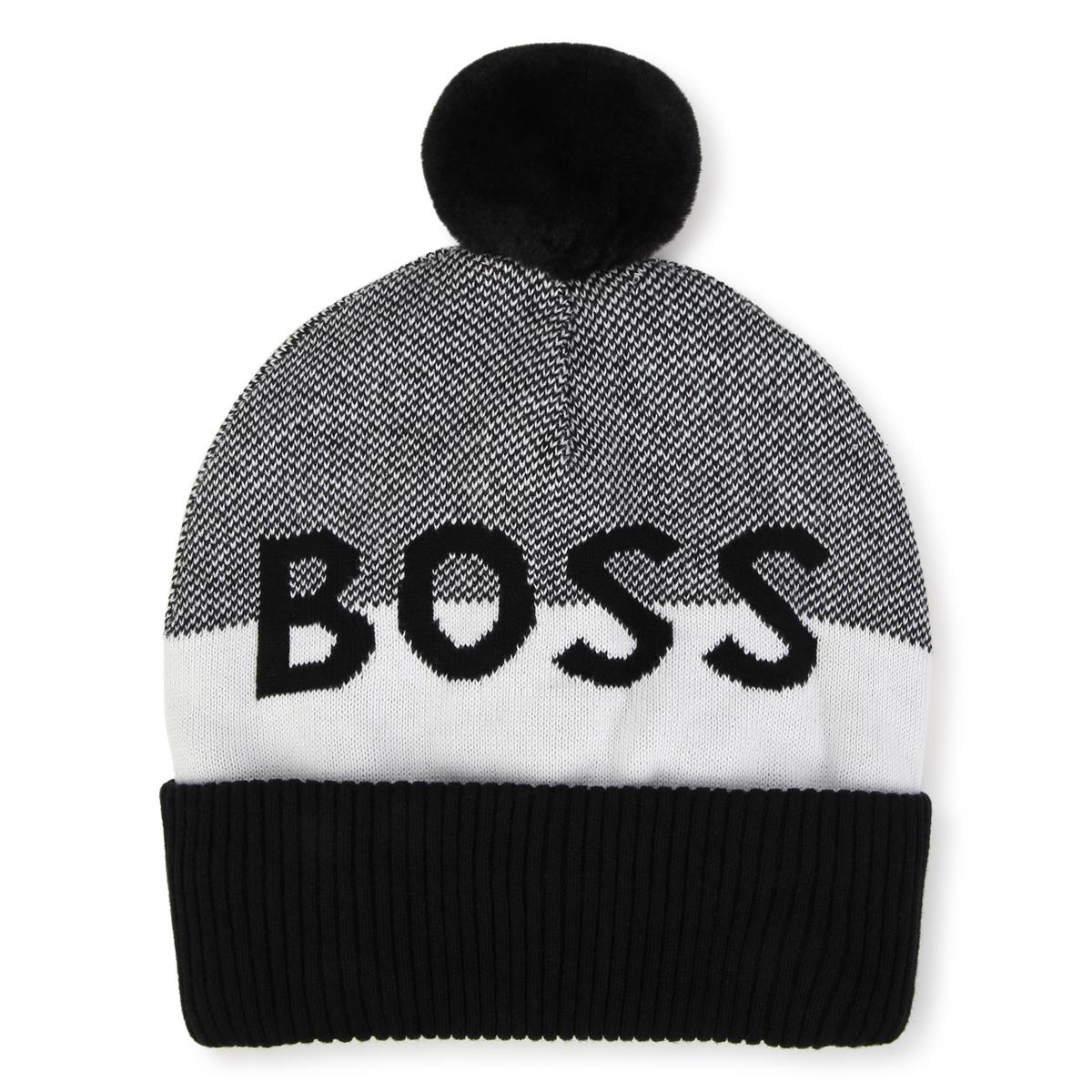 Boys Black Logo Hat