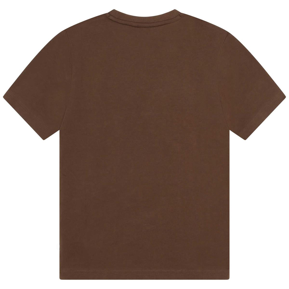 Boys Camel Logo Cotton T-Shirt
