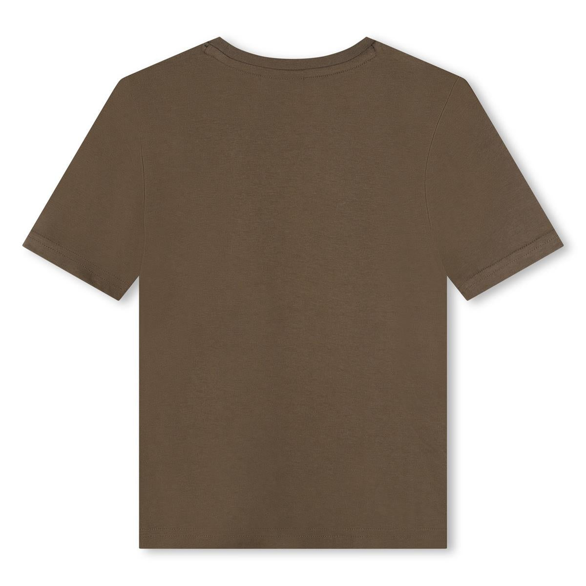 Boys Camel Logo Cotton T-Shirt