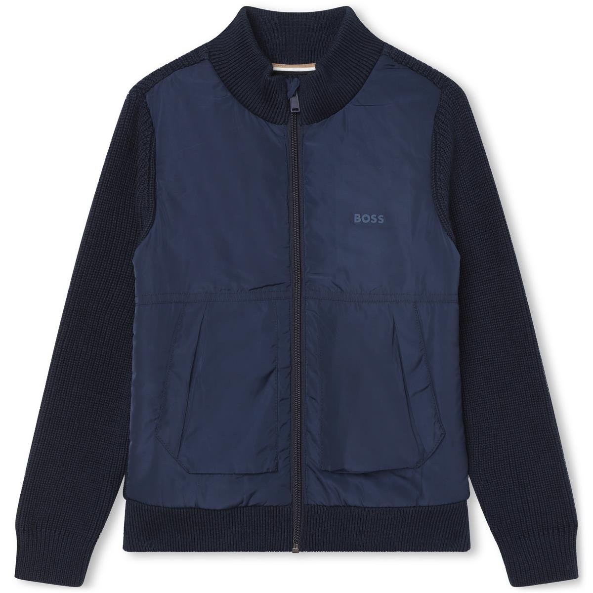 Boys Blue Zip-Up Jacket