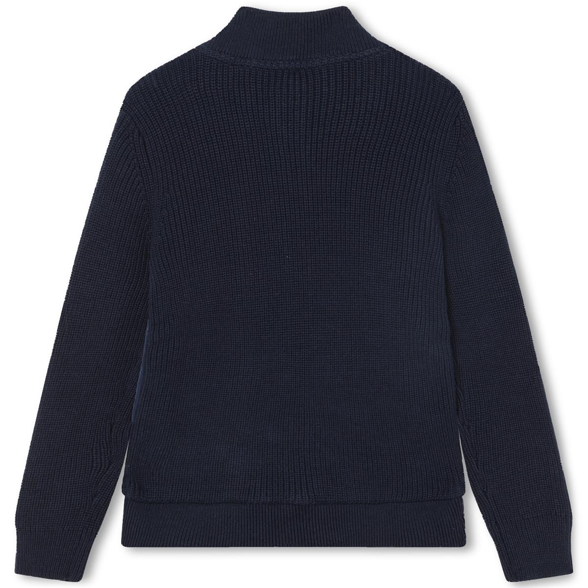 Boys Blue Zip-Up Jacket
