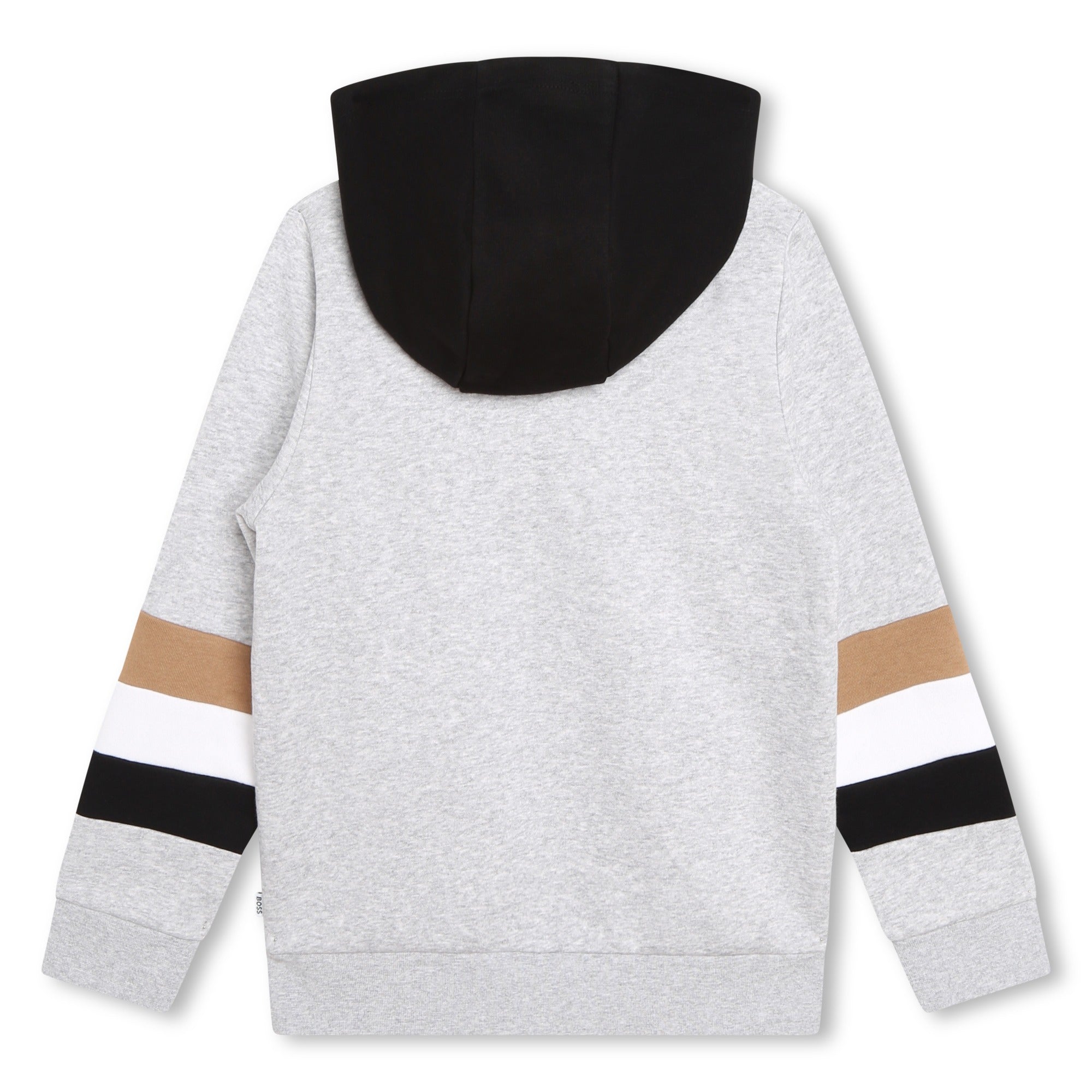 Boys Grey Zip-Up Top