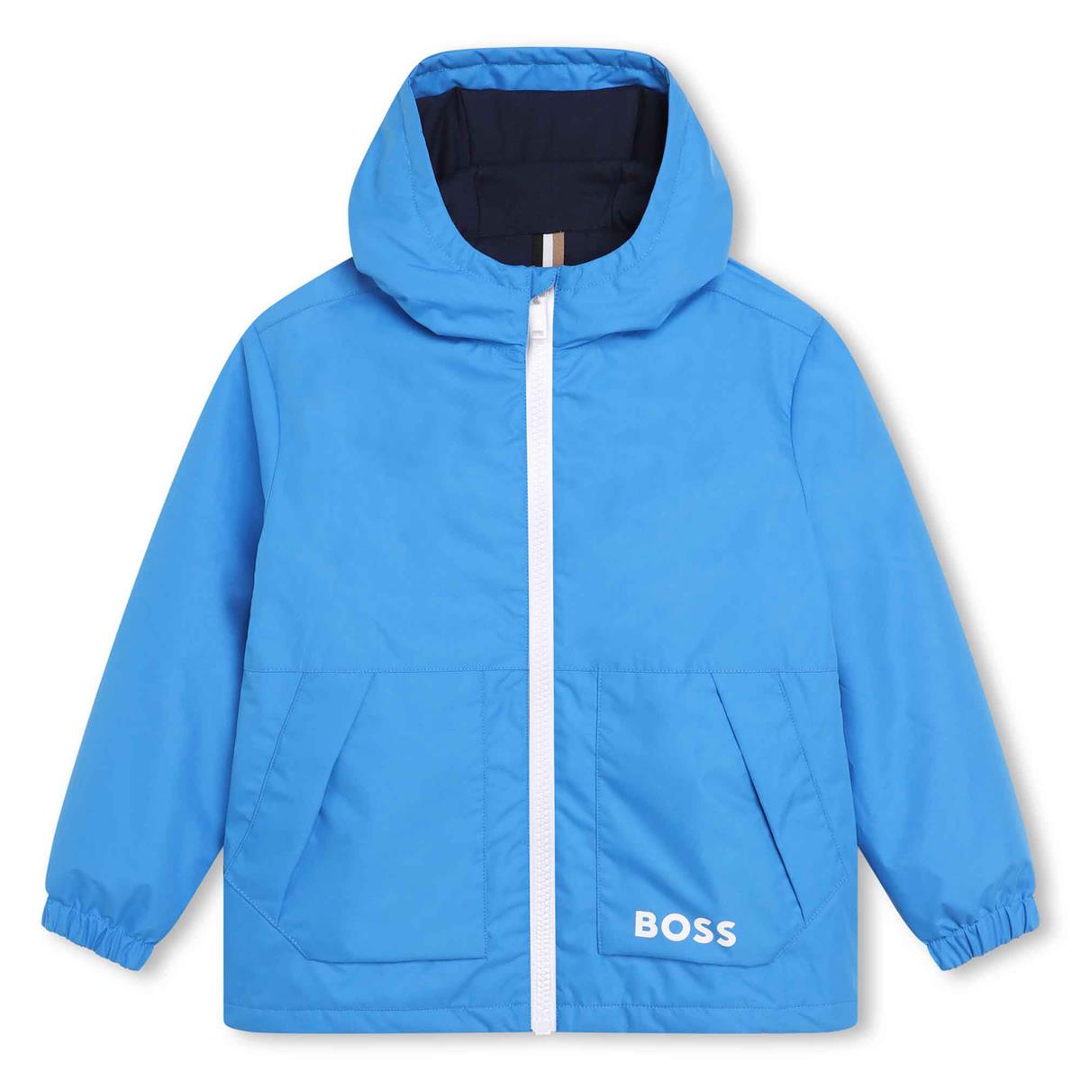 Boys Blue Zip-Up Jacket