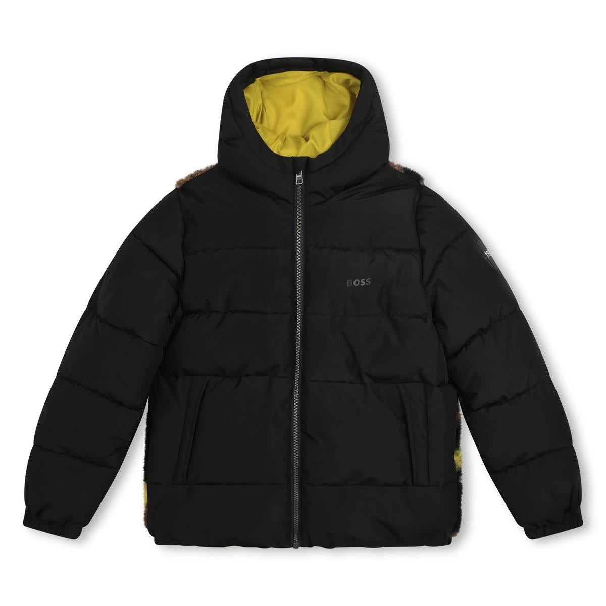 Boys Black Padded Jacket