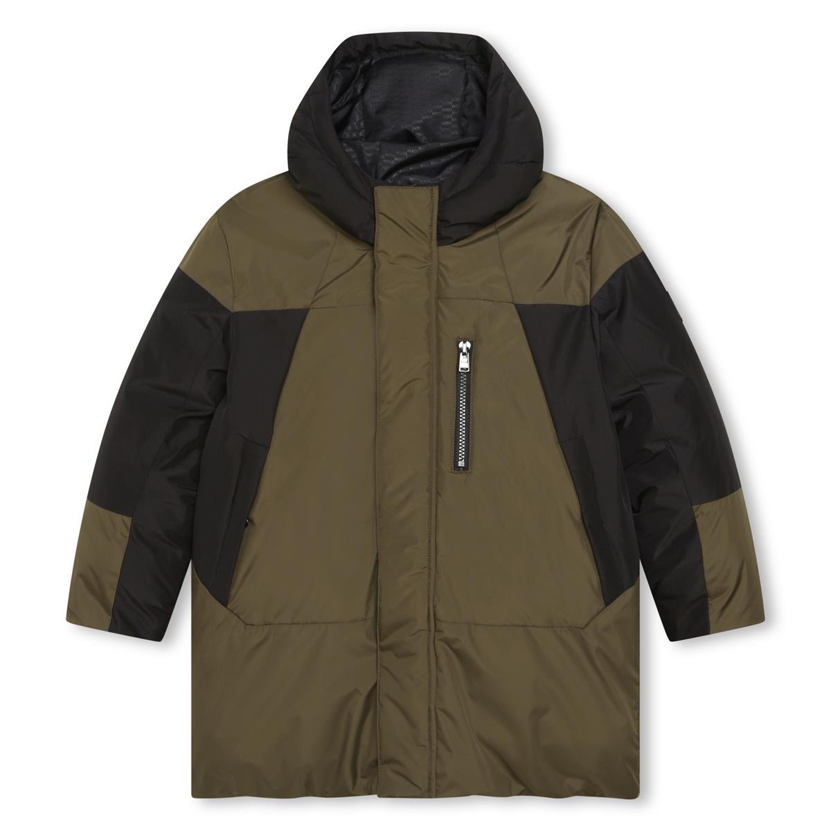 Boys Green Padded Coat