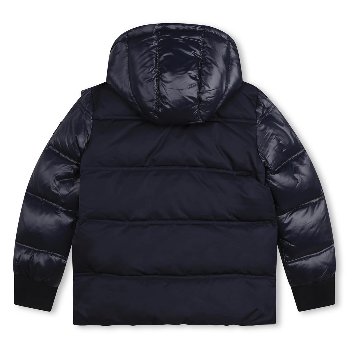 Boys Navy Padded Jacket