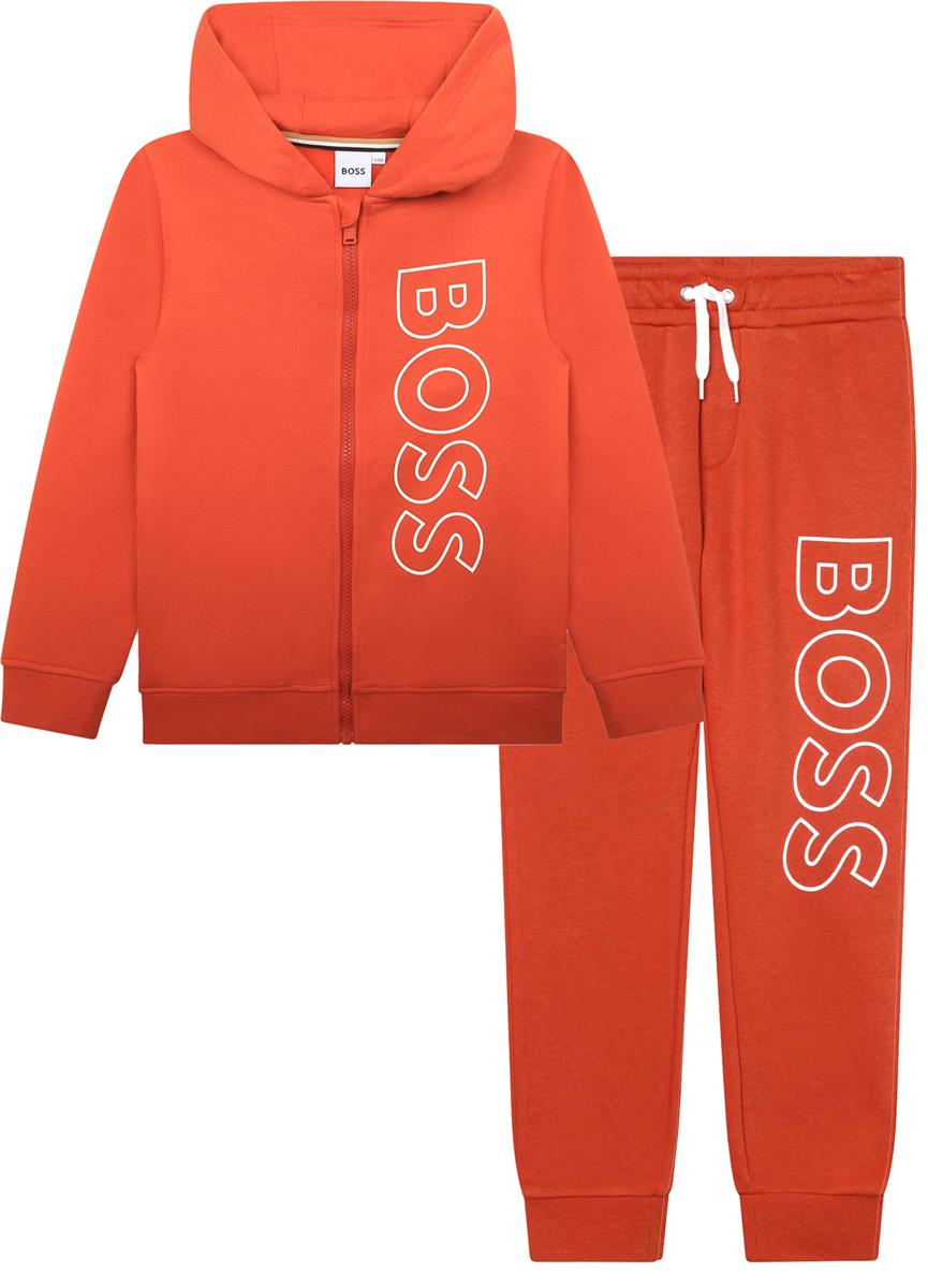 Boys Orange Cotton Set