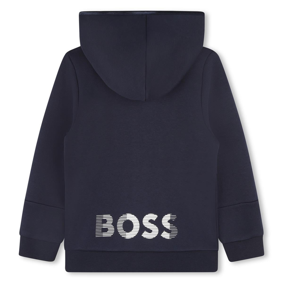 Boys Blue Zip-Up Top