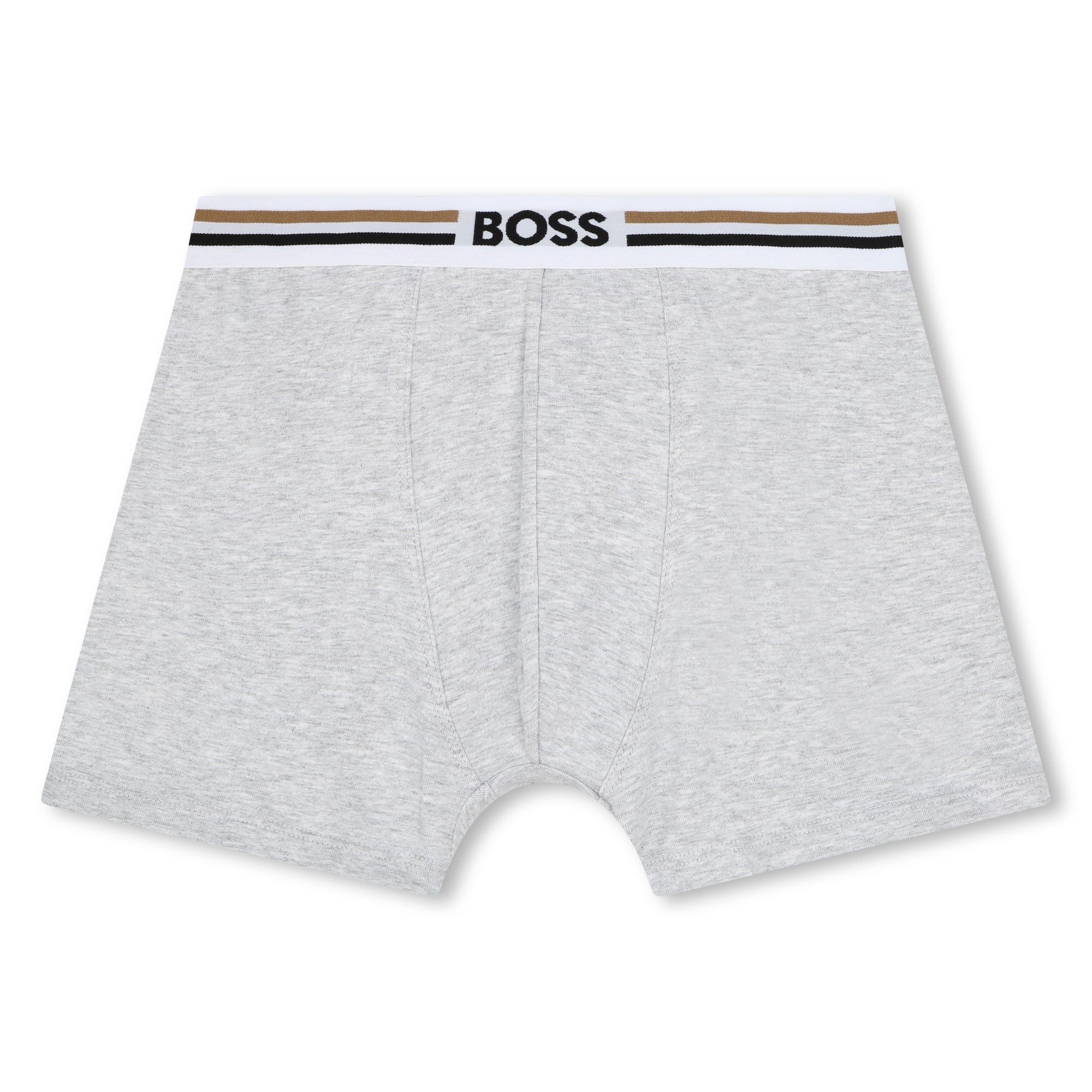 Boys Black Cotton Underwear Set(2 Pack)