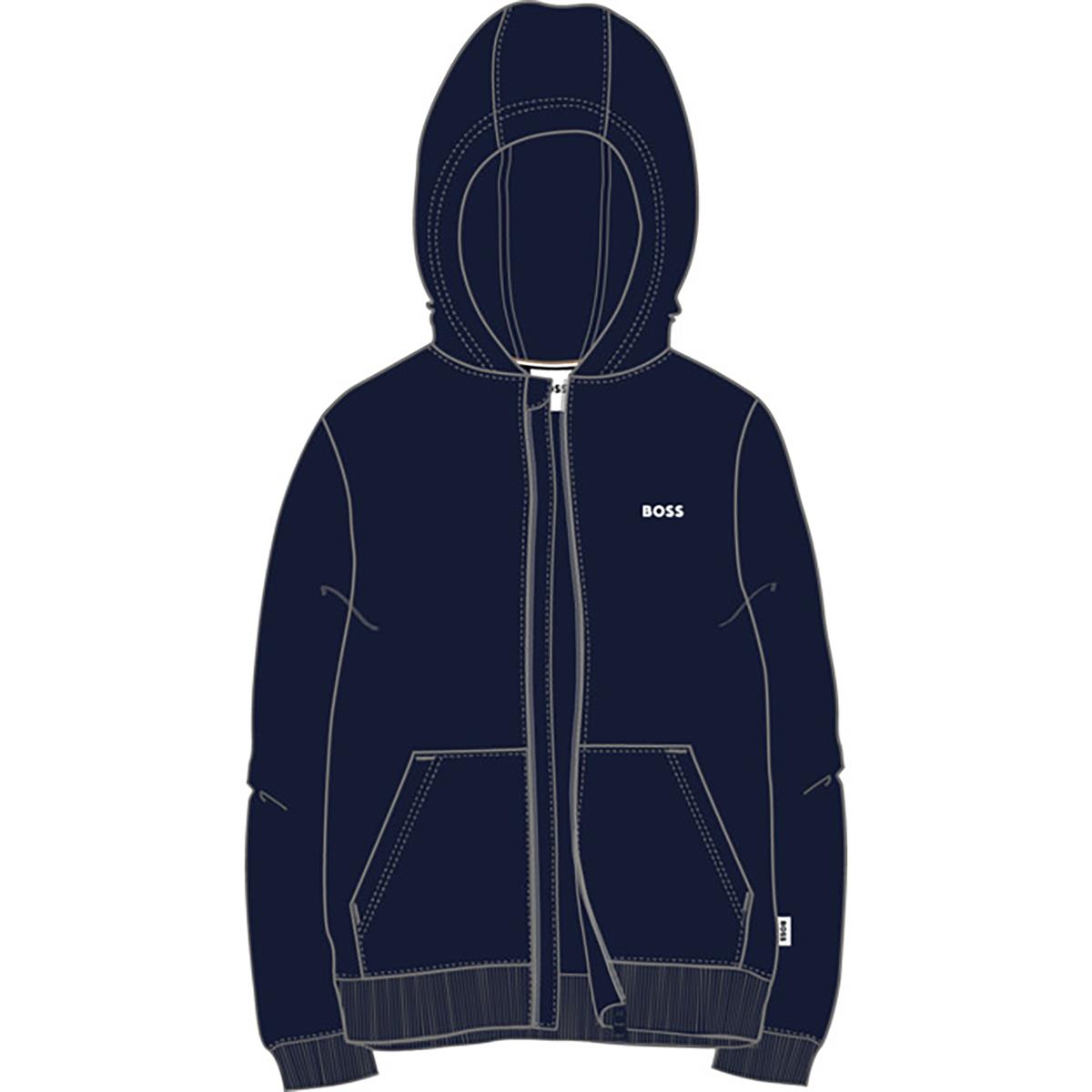 CARDIGAN A CAPUCHE