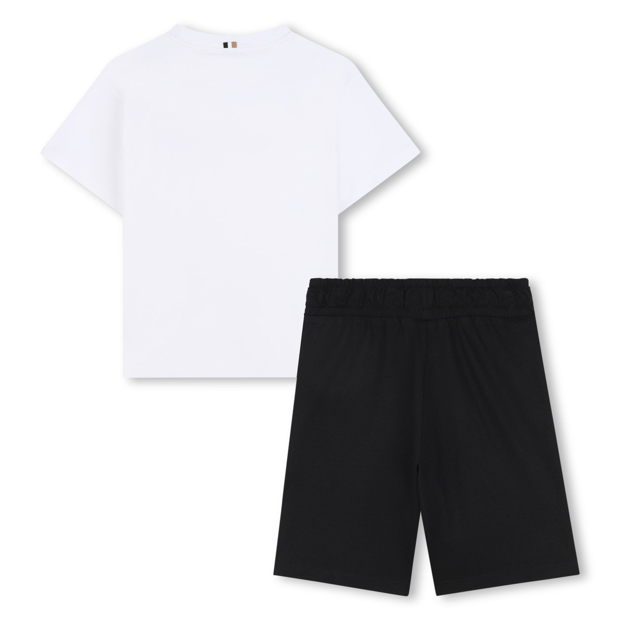Boys White Cotton Set