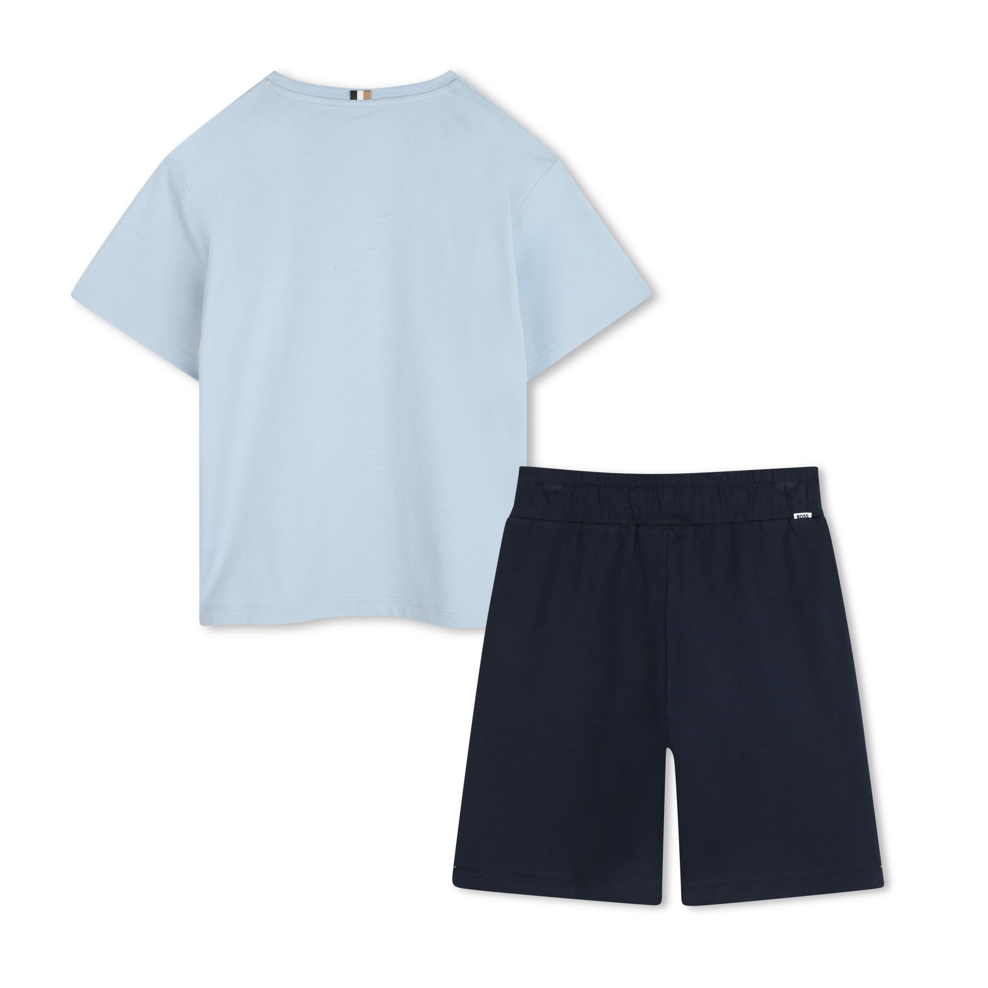 Boys Blue Cotton Sport Sets