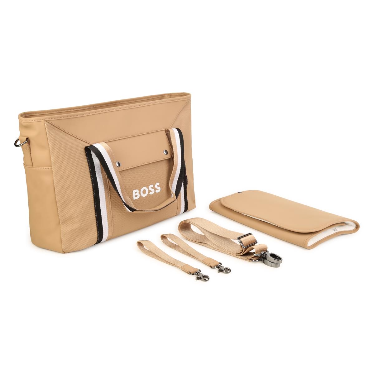 Boys & Girls Beige Logo Handbag(31x42x14cm)