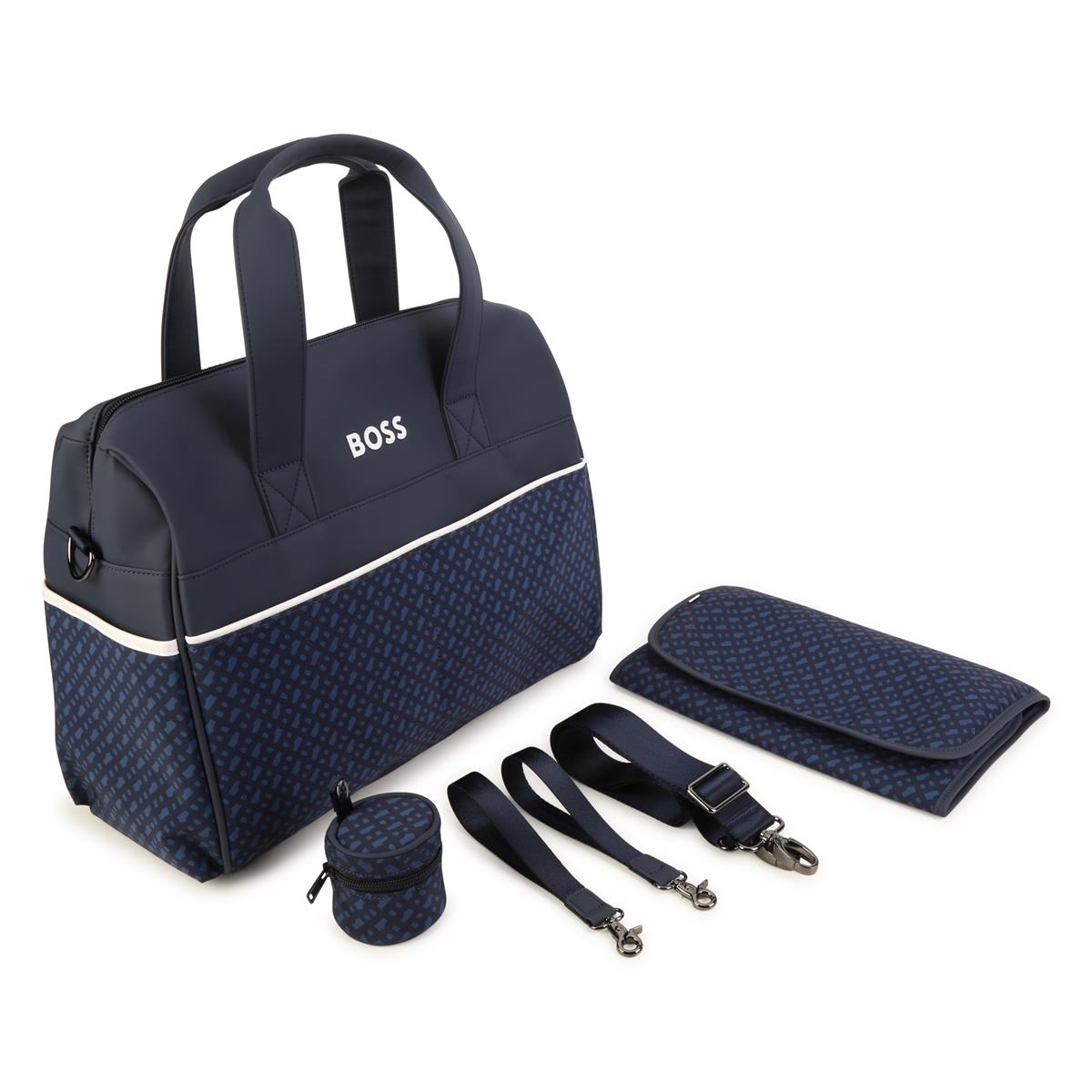 Boys & Girls Navy Logo Handbag(32x40x15cm)