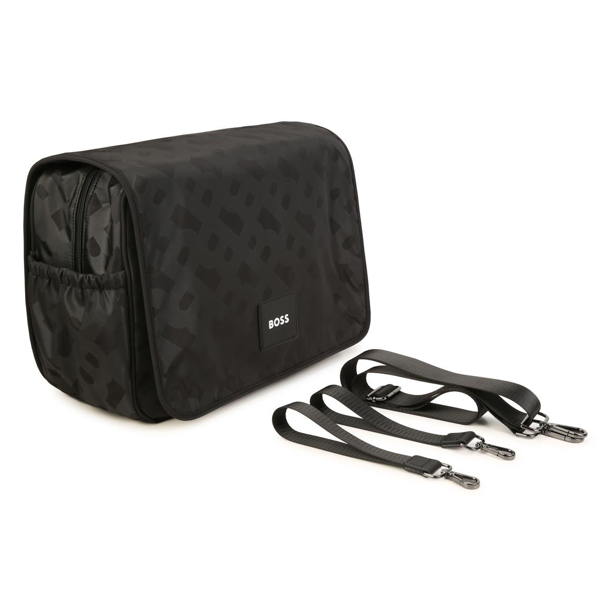 Boys & Girls Black Logo Handbag(37x26x14cm)