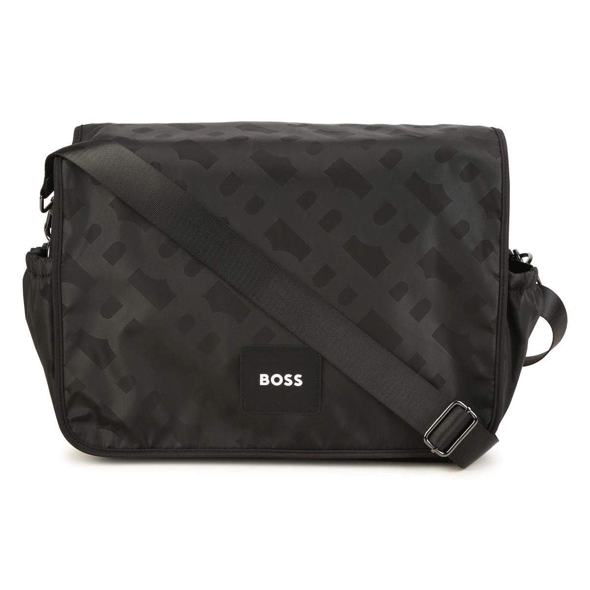 Boys & Girls Black Logo Handbag(37x26x14cm)
