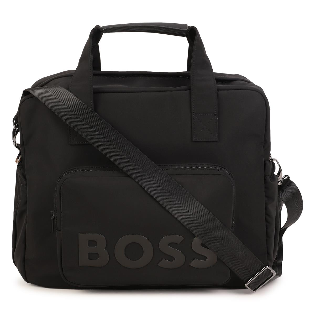 Boys & Girls Black Logo Handbag(31x37x17cm)
