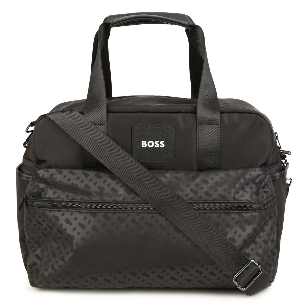 Boys & Girls Black Logo Handbag(29x40x17cm)