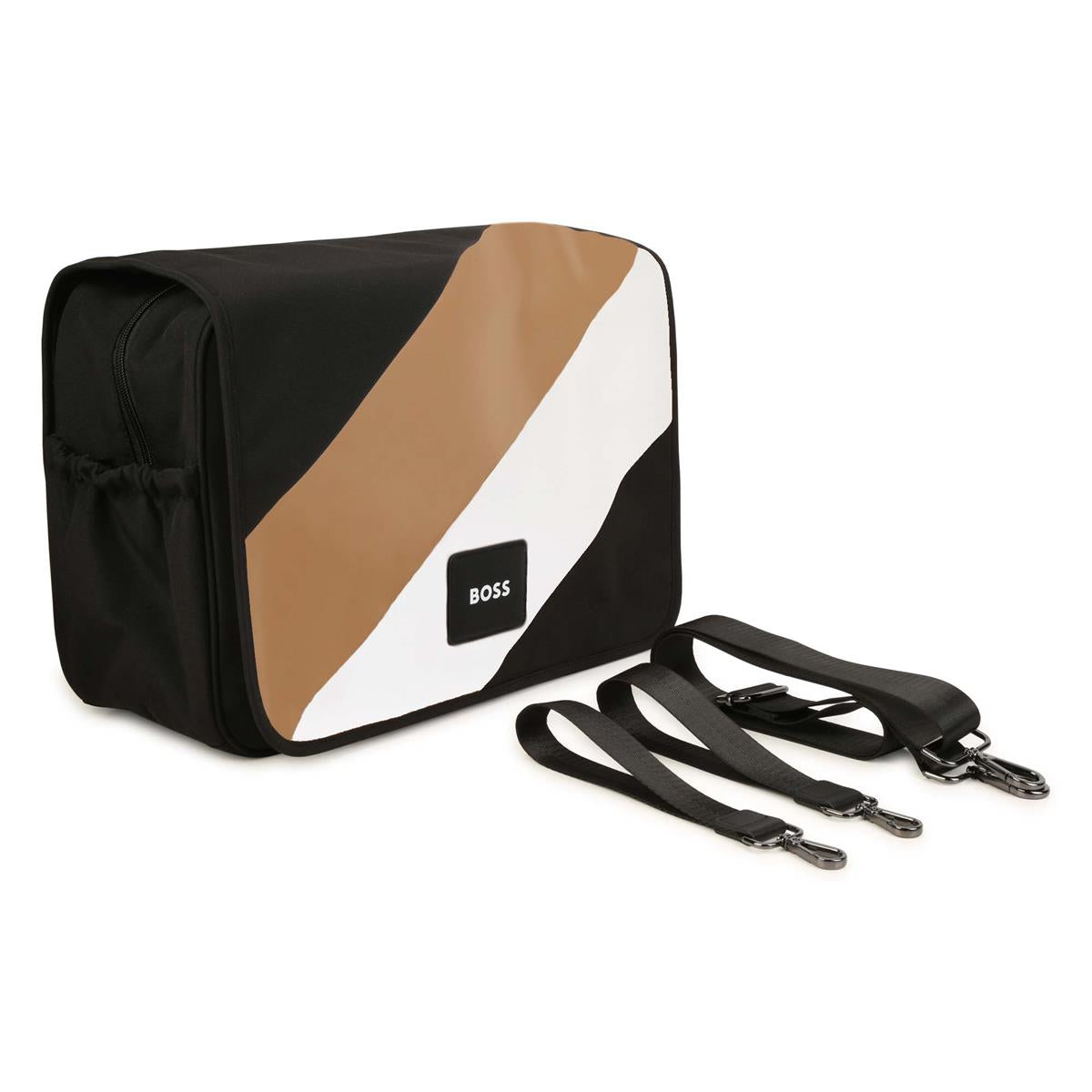 Boys & Girls Black Logo Handbag(37x26x14cm)