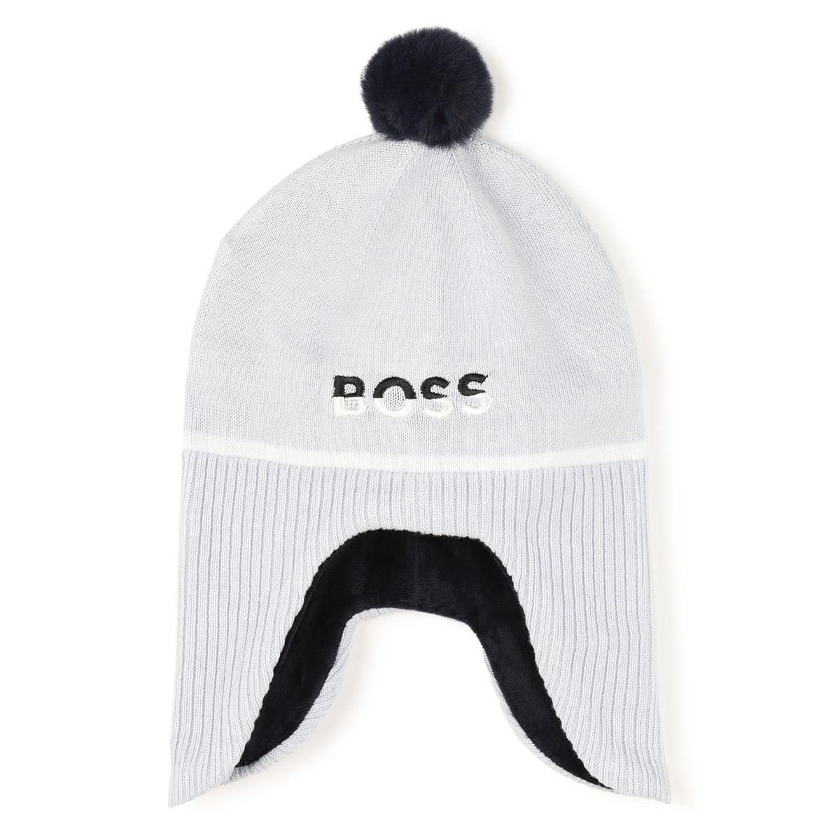 Boys White Logo Hat