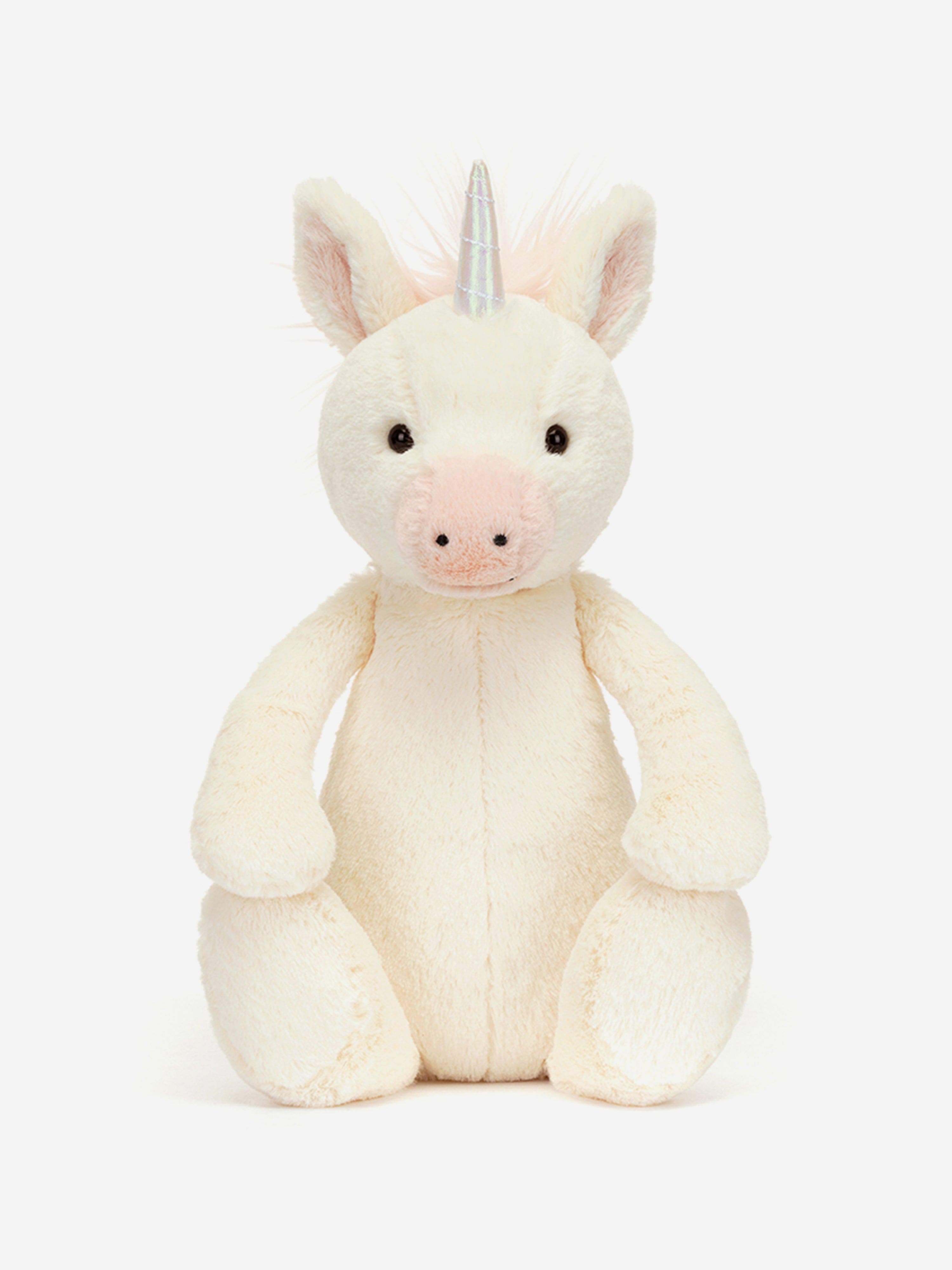 Bashful Unicorn Original Soft Toy in White (31 CM)