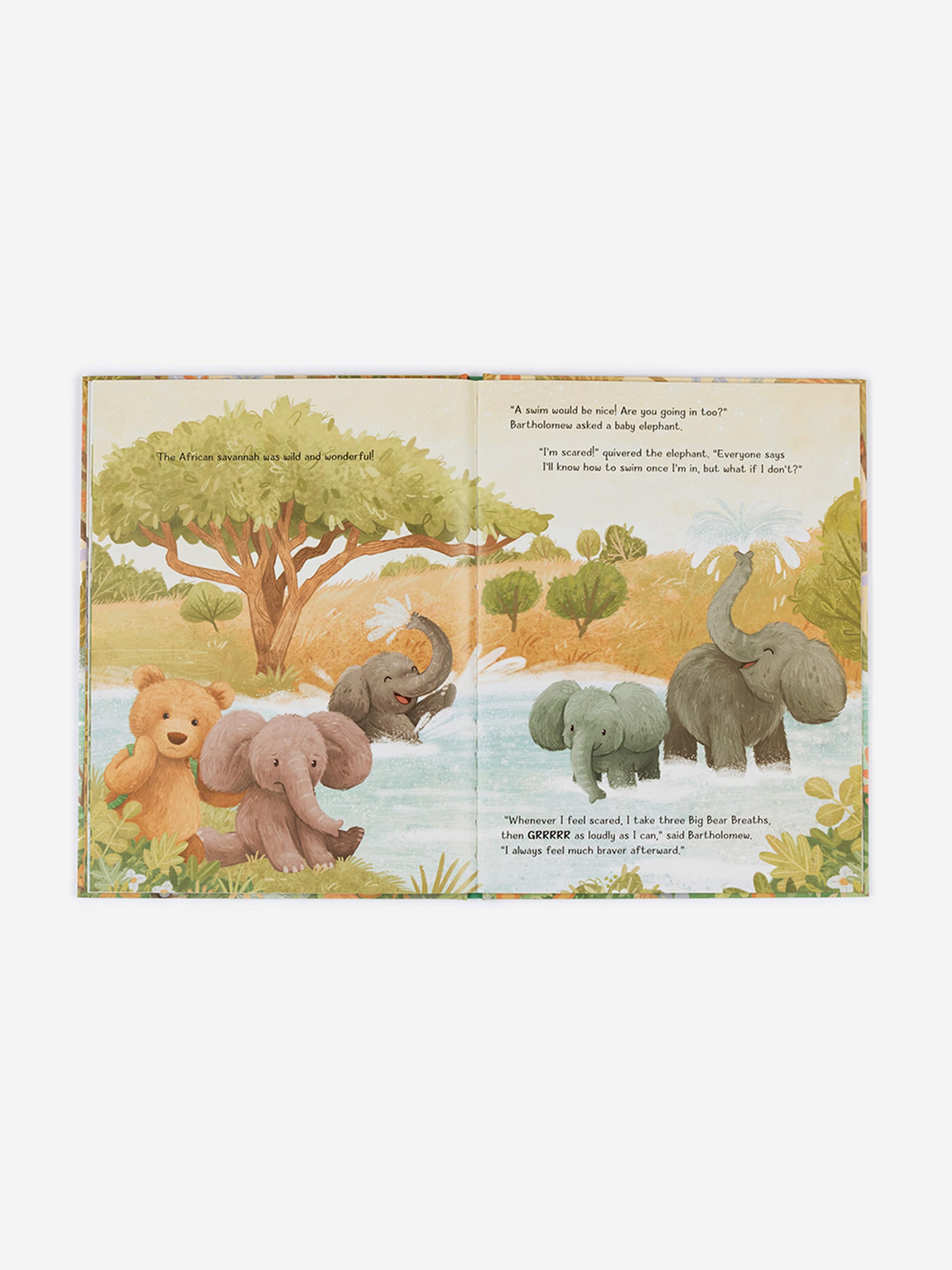 Bartholomew Bear Loves You Book in Yellow