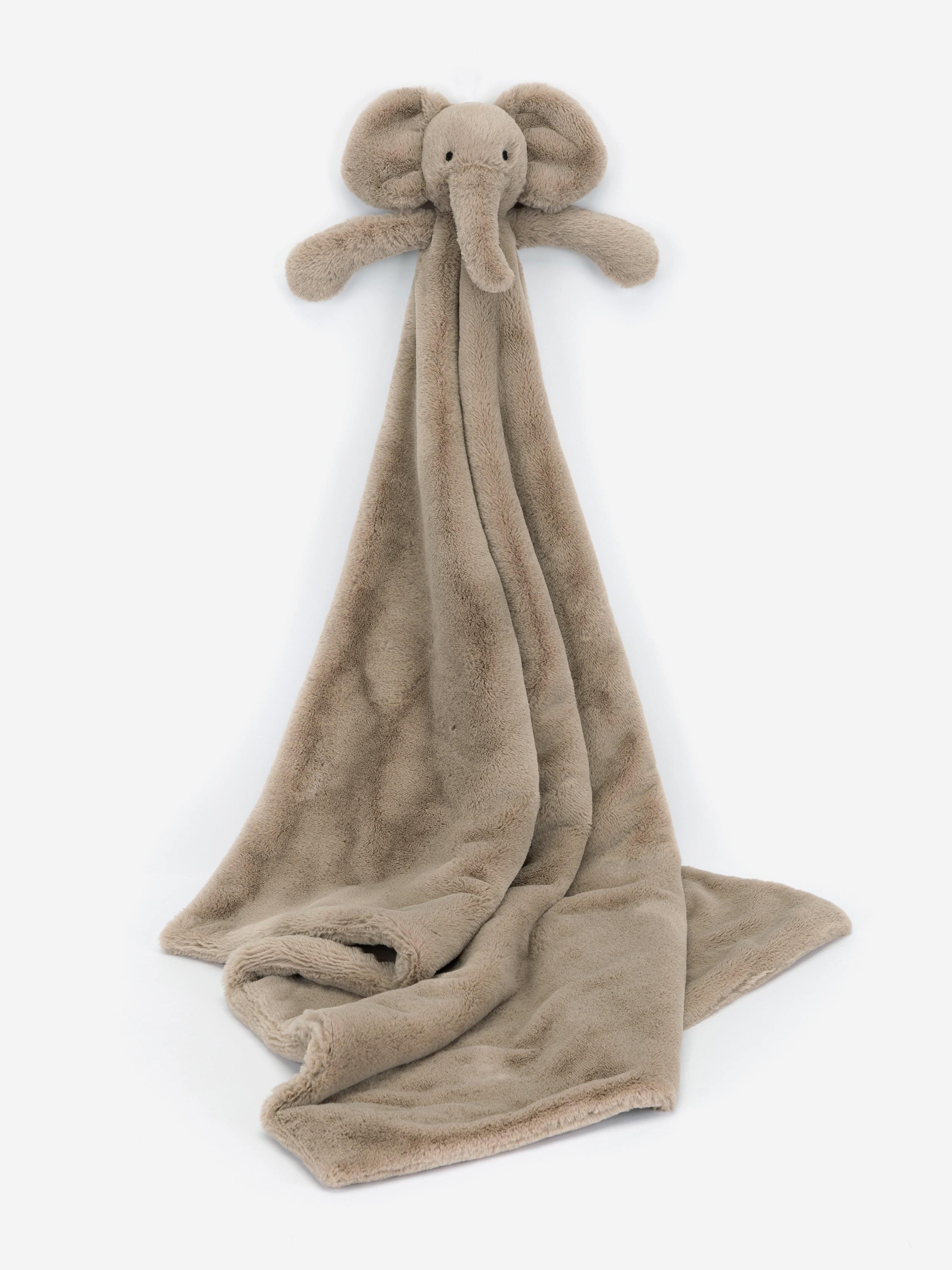 Smudge Elephant Blanket in Grey (70 CM)