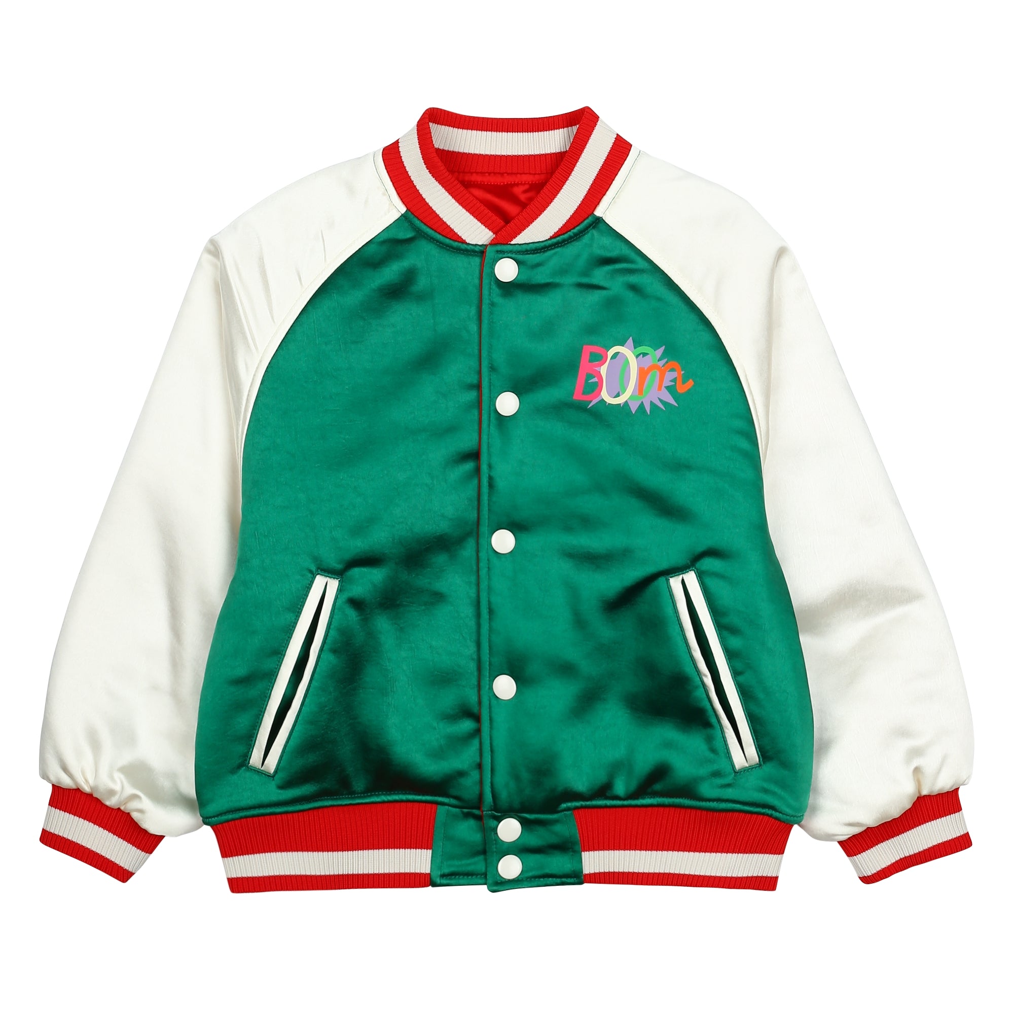 Boys & Girls Green Reversible Jacket