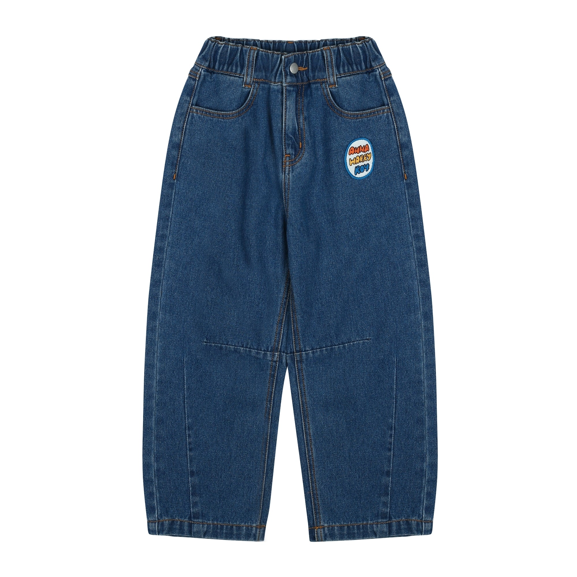 Boys & Girls Blue Denim Trousers