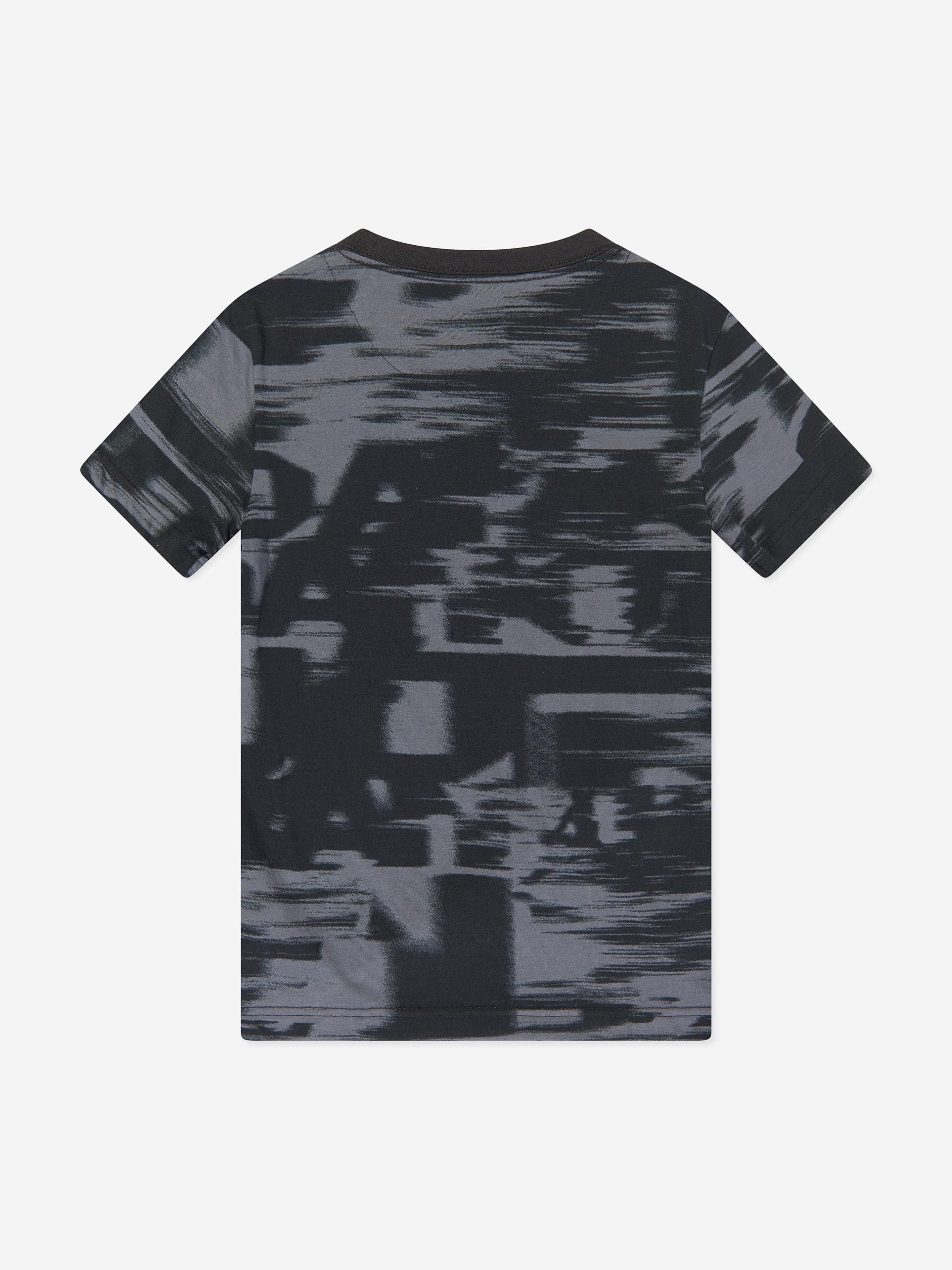 Boys MVP Jordan Motion AOP T-Shirt in Black