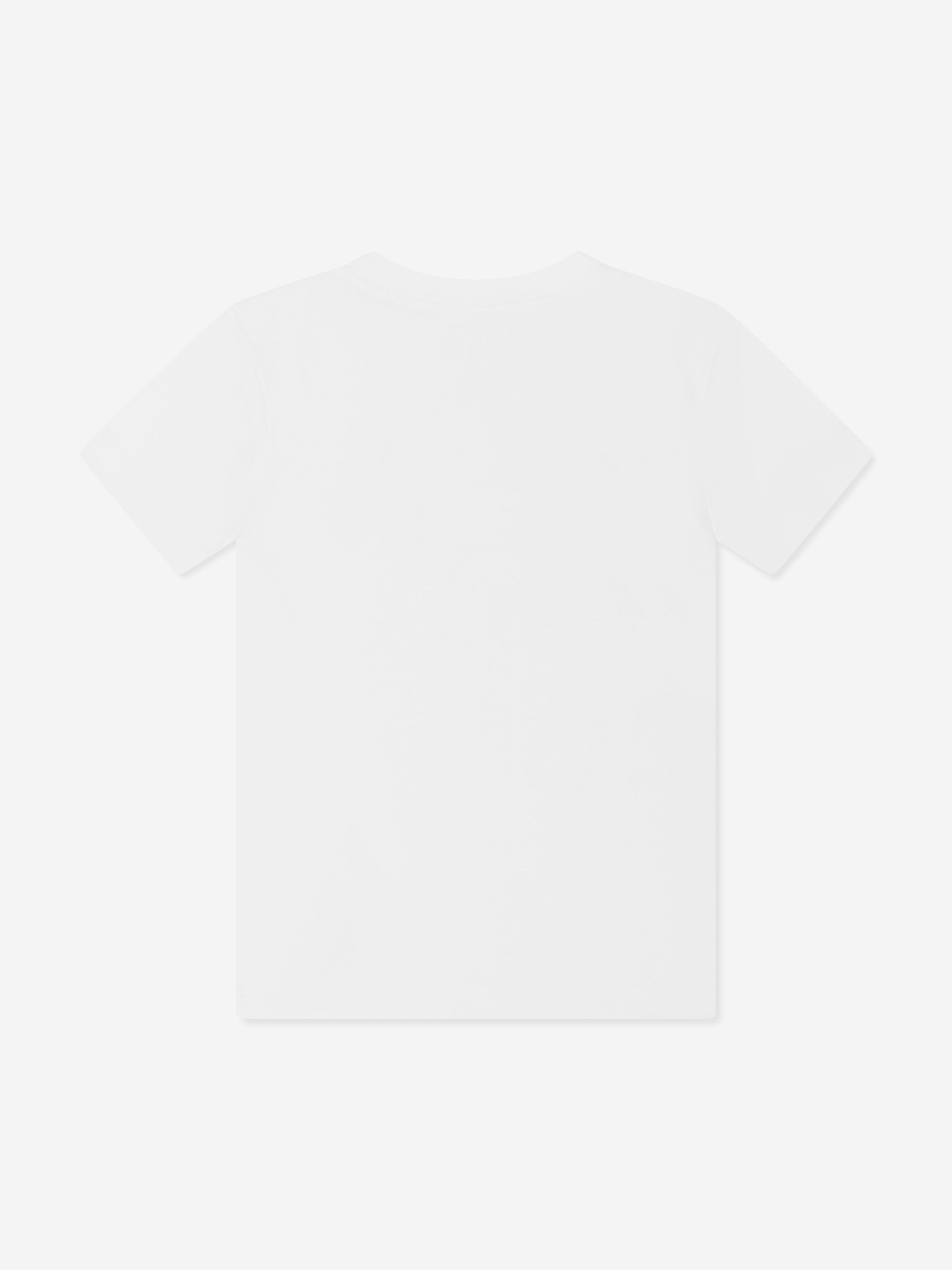 Boys Jumpman Air Embroidered T-Shirt in White