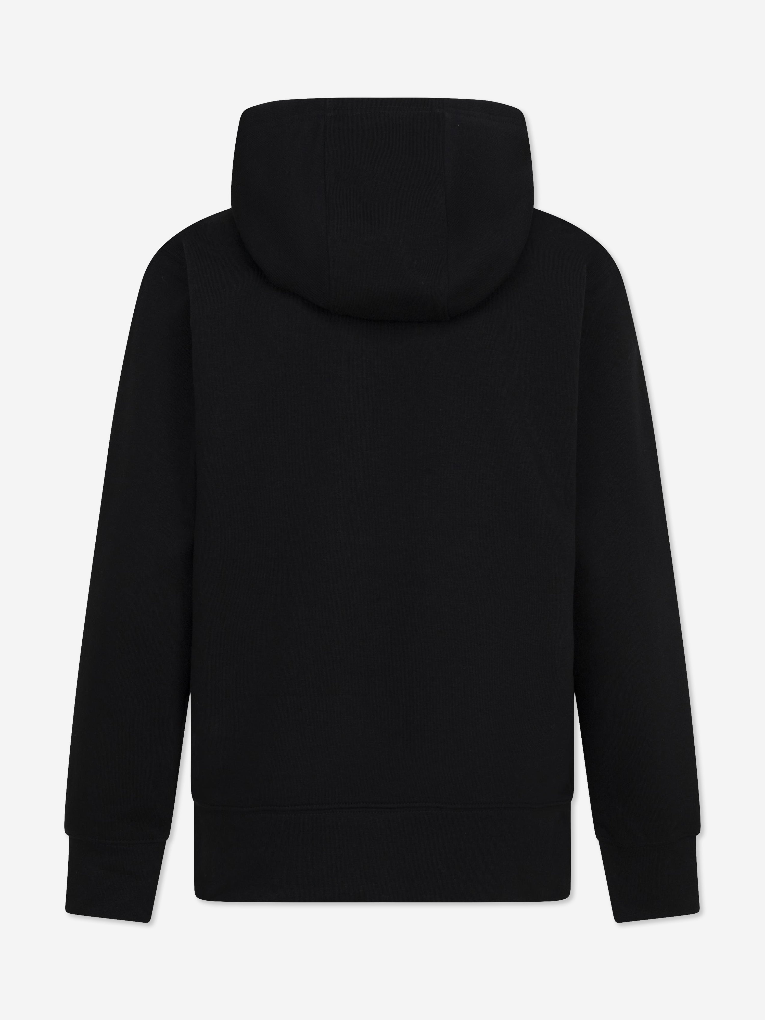 Jordan Boys MJ Sport Crossover Hoodie in Black