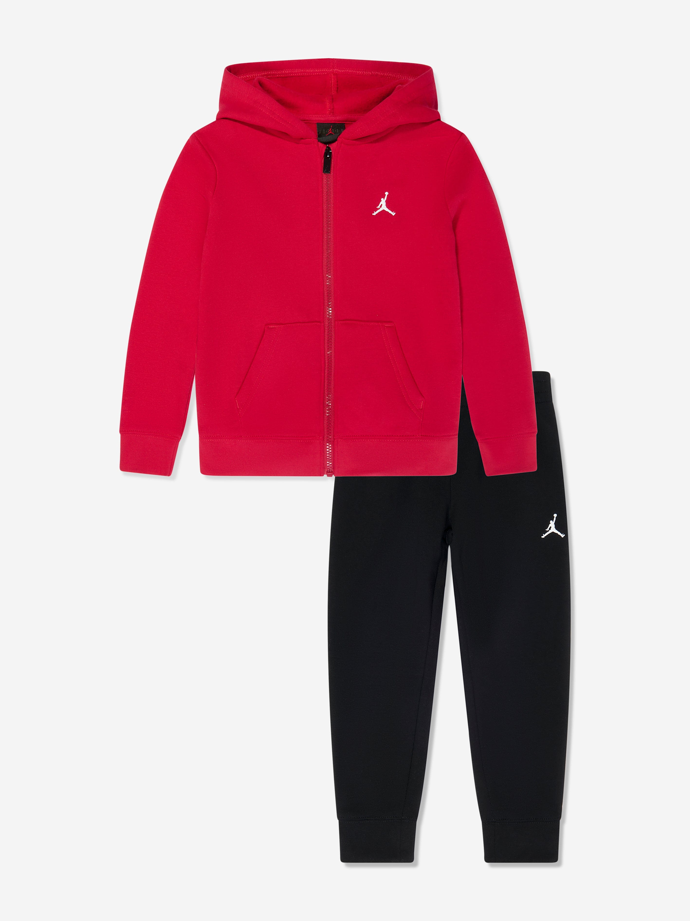Boys MJ Brooklyn Fleece Tracksuit in Black