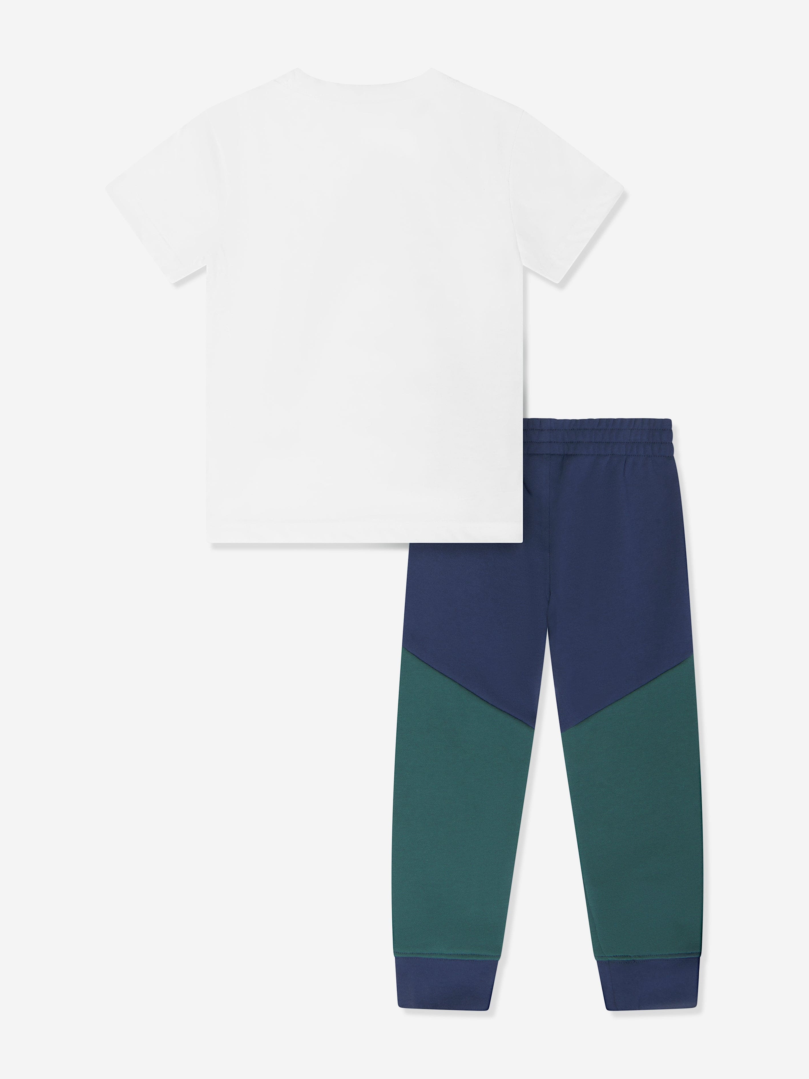 Boys Jumpman Flight HBR Trousers Set in Navy