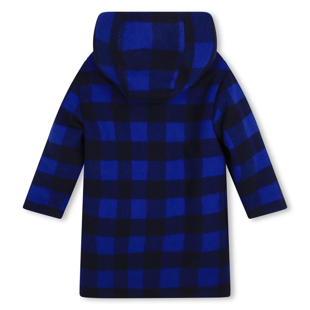 Boys & Girls Blue Check Coat