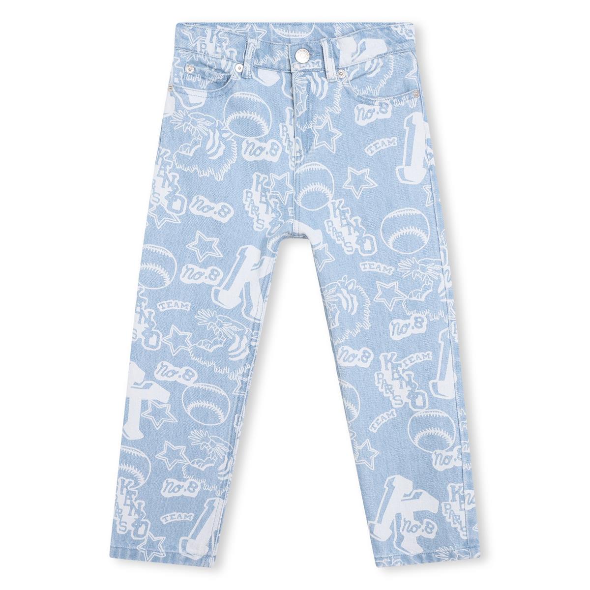 Boys Light Blue Denim Trousers