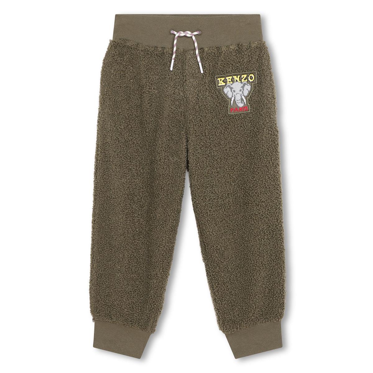 Boys & Girls Army Green Trousers