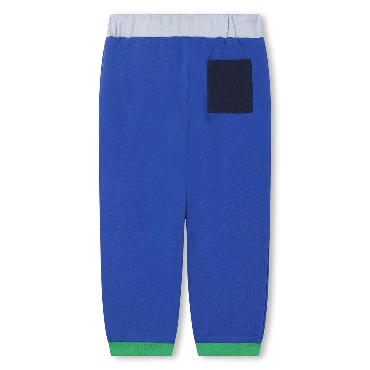 Boys Blue Cotton Trousers