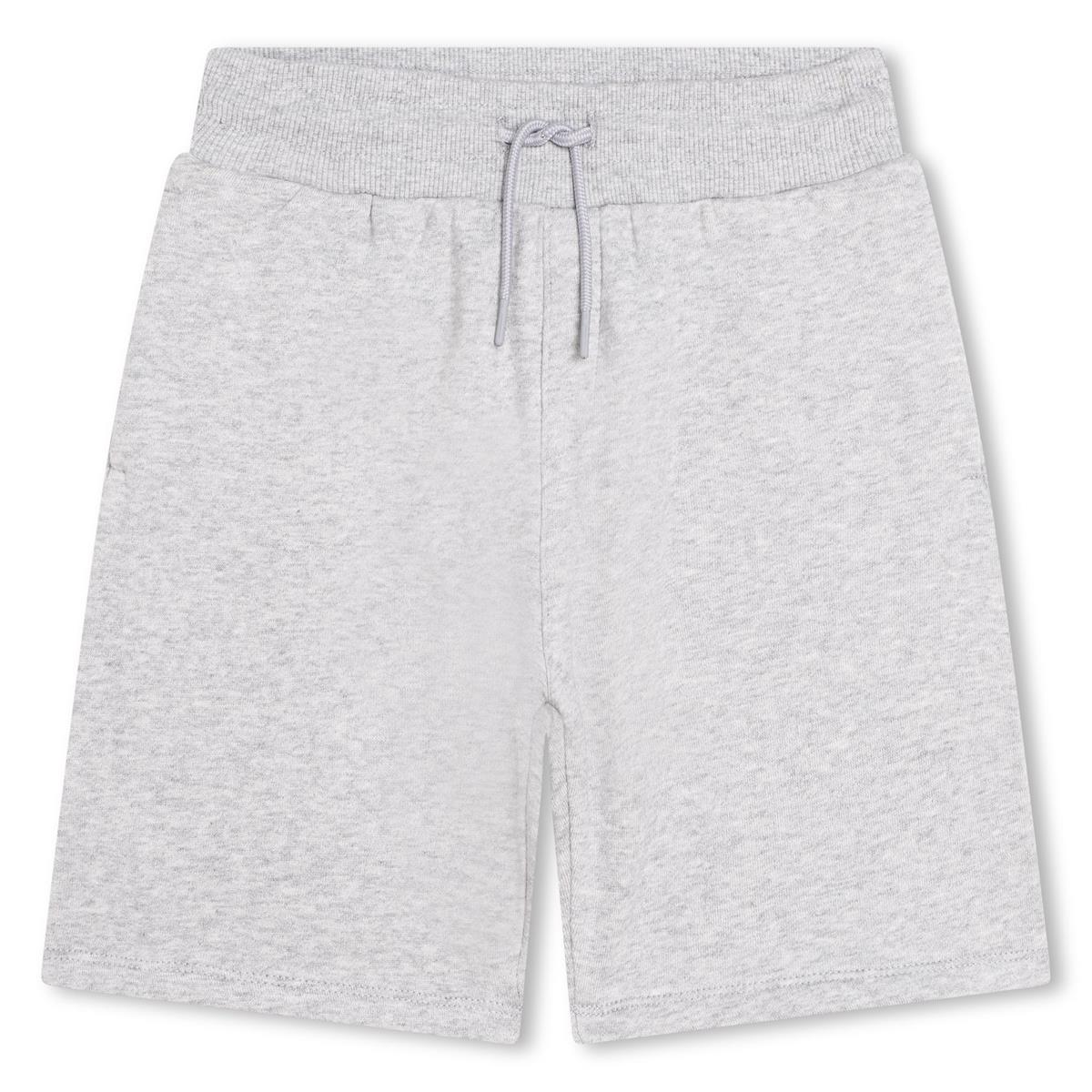 Boys Grey Cotton Shorts