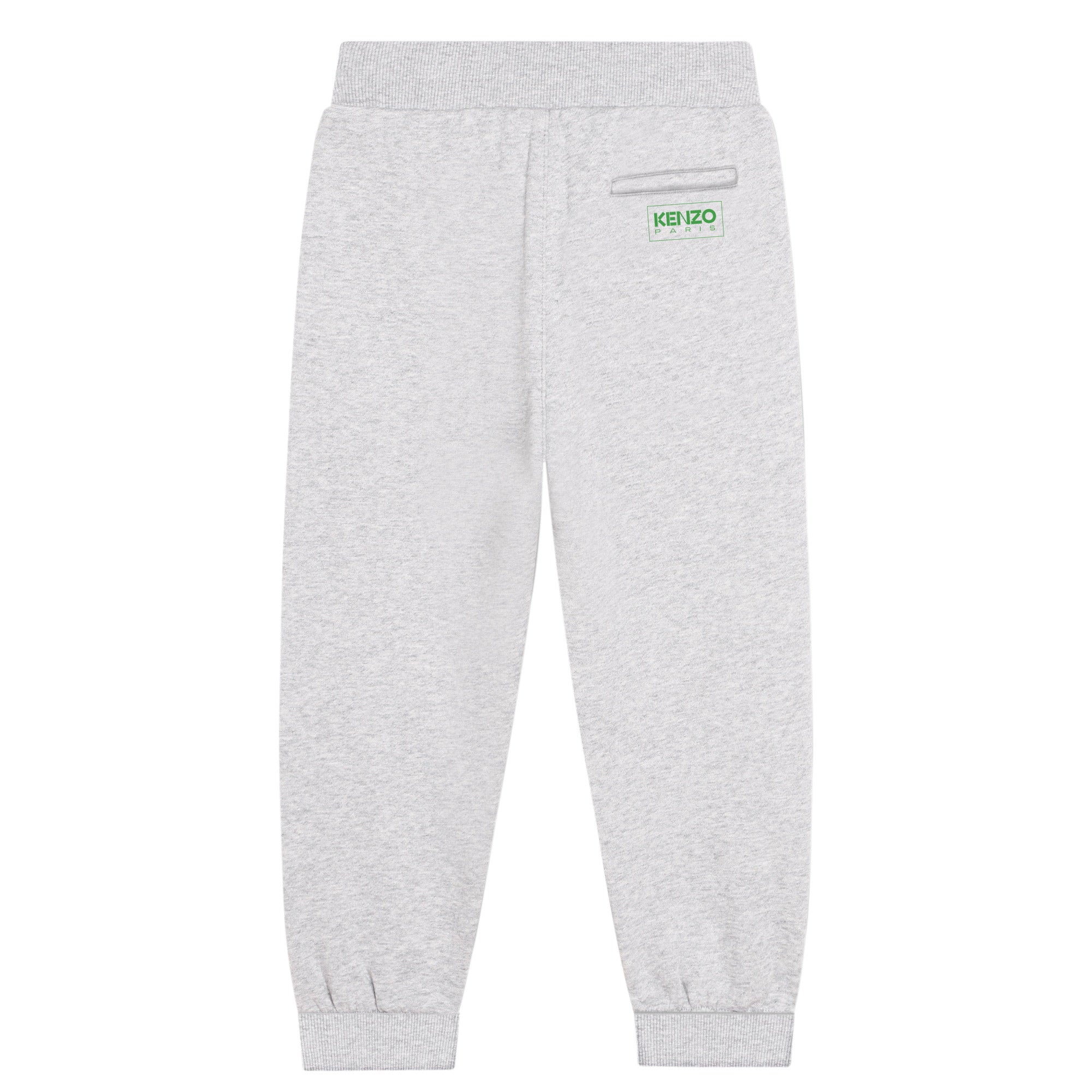Boys Grey Cotton Trousers