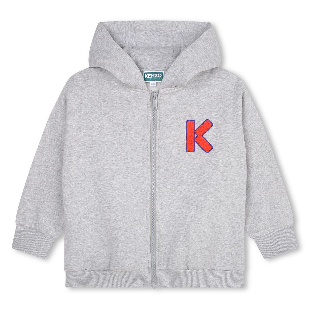 Boys & Girls Grey Zip-Up Top